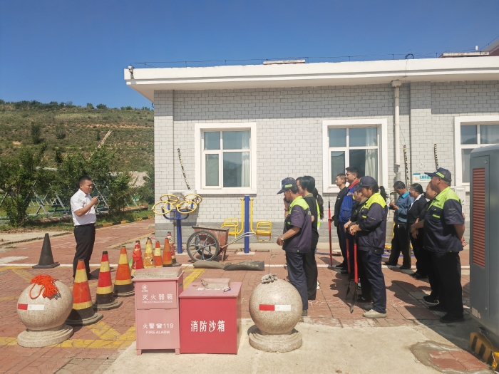 鲍家口服务区防汛演练 (2)